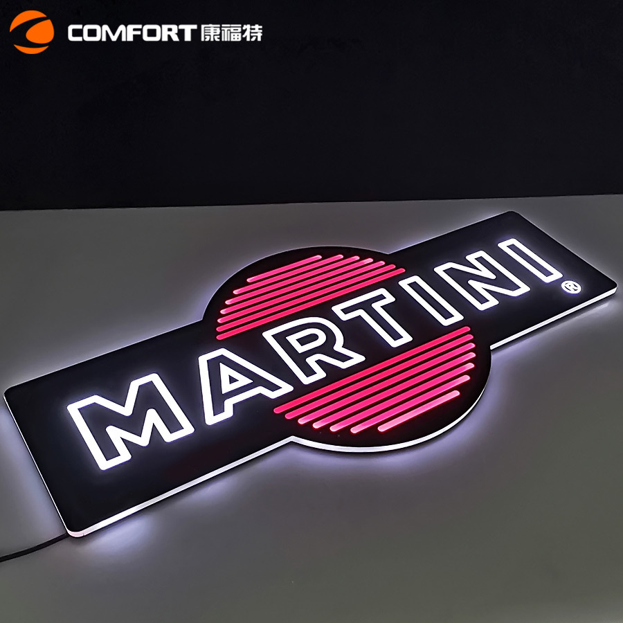 专业定制亚克力灯箱 时尚节能uv打印灯箱 雕刻led悬挂灯箱