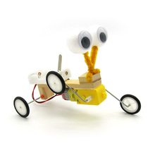 科技小制作小发明男孩自制爬虫机器人电动 小学生科学手工diy材料