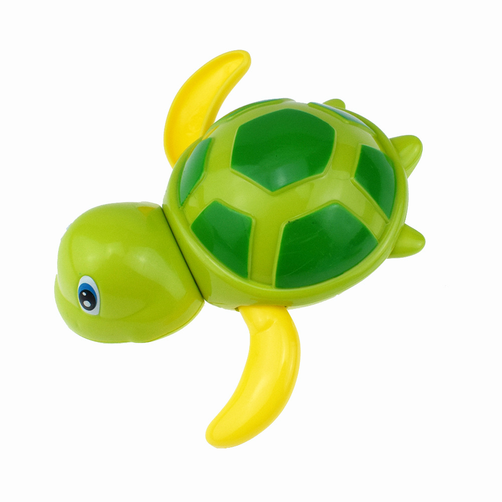 创意上弦上链发条游泳小乌龟戏水玩具儿童浴室洗澡夏天玩具跨境
