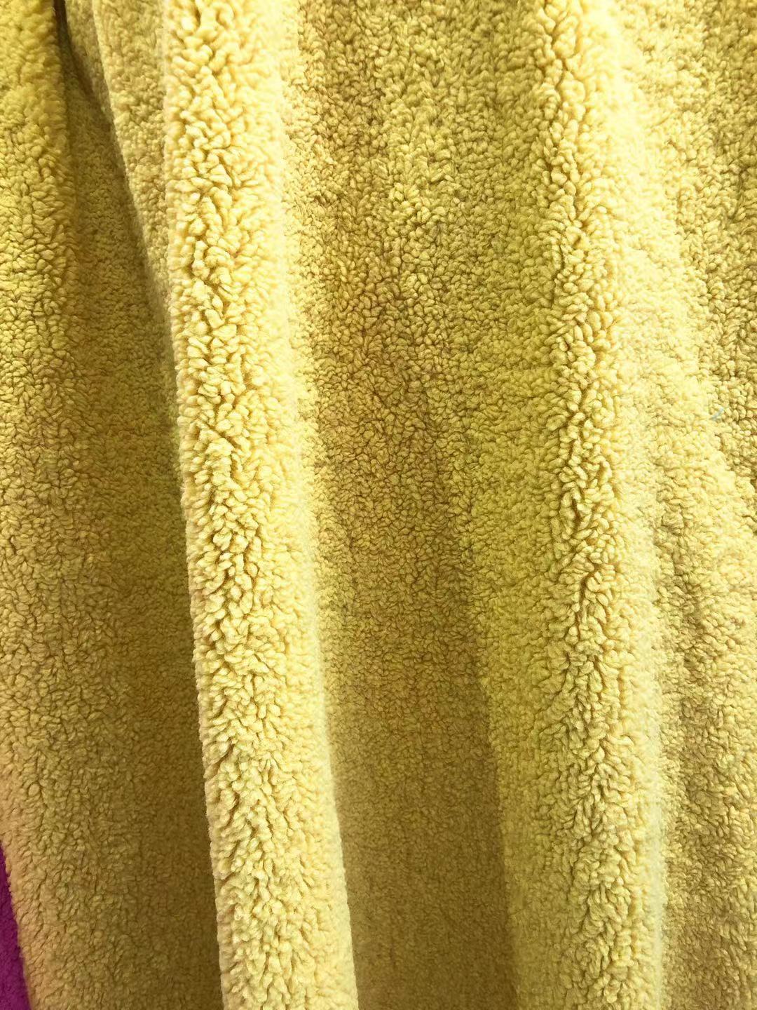 厂价 麦穗绒 颗粒仿羊羔绒 仿羊毛卷 秋冬时装玩具面料