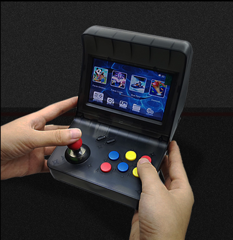 双人迷你街机retro arcade游戏机gba街机怀旧掌上游戏机mini街机
