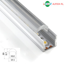 LED线形灯外壳套件 小角度发光，发光方向 旋转 软灯条橱柜灯铝槽
