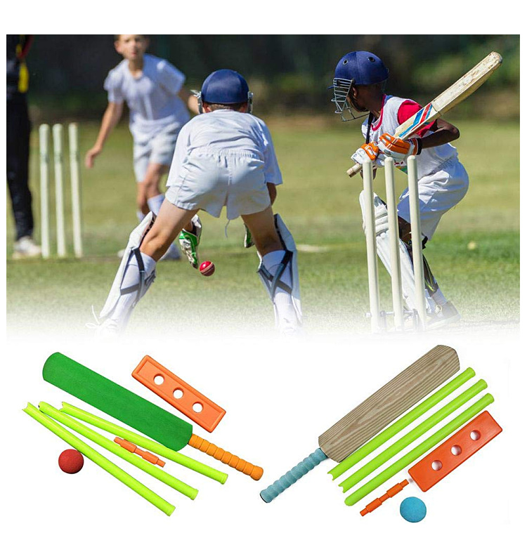 跨境板球套装玩具 儿童室内运动亲子互动球拍泡棉幼儿园感统训练