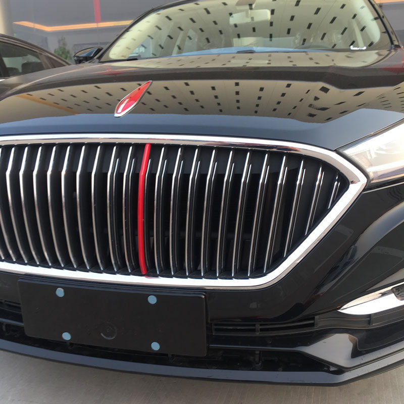 红旗h5机顶盖立标车头标爱国车标奔腾b50x40t77b30b70b90车标改装