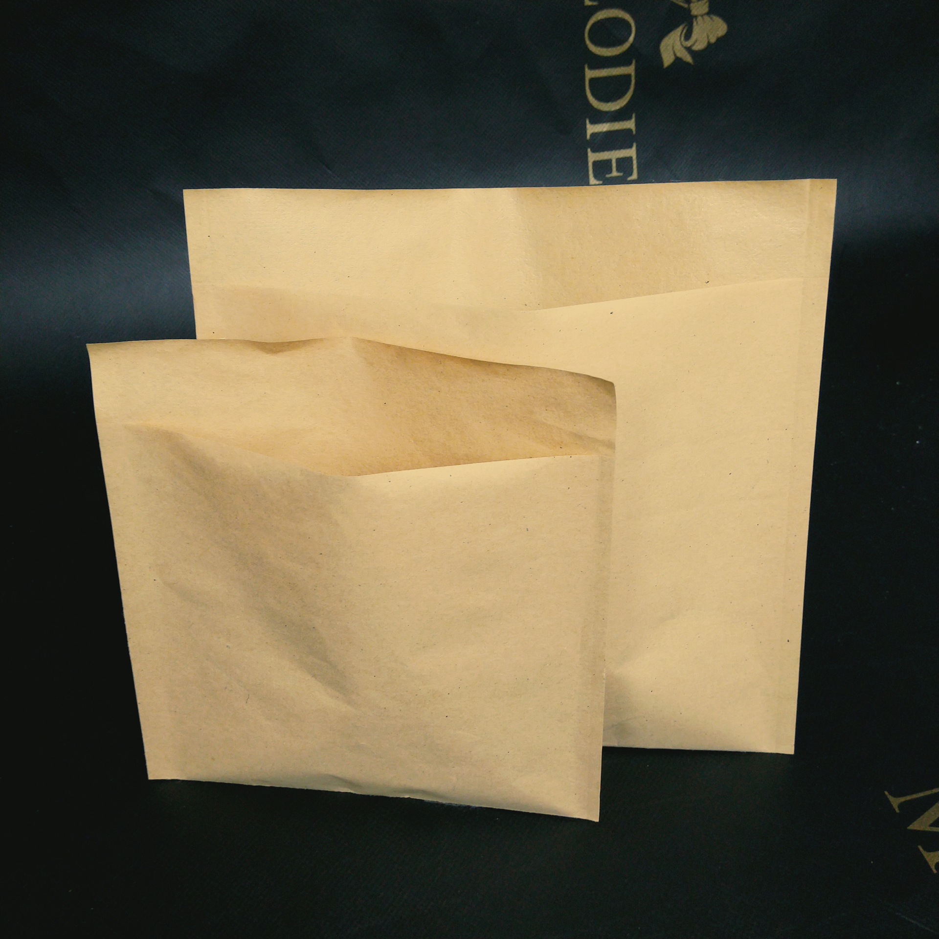 防油牛皮纸袋烧烤打包肉串烧饼土家香酱饼肉夹馍纸袋一次性包装袋