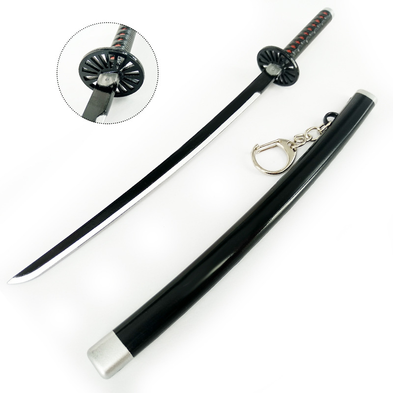 鬼灭之刃武器 我妻善逸 17厘米 合金兵器 玩具装扮道具 代发批发