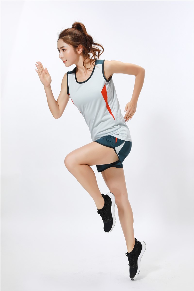 田径服套装跑步运动透气速干衣女同款运动比赛训练队服