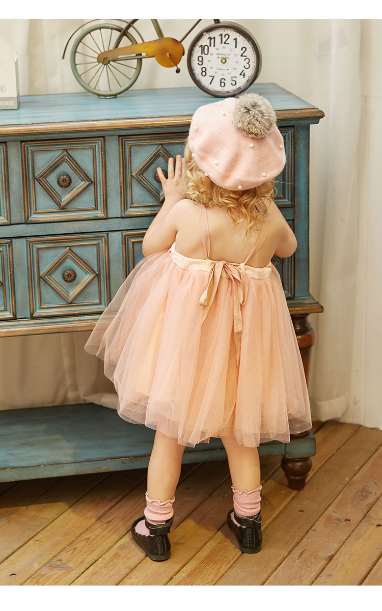 ins女童纱纱公主裙儿童婴儿tutu裙宝宝生日礼服抹胸裙吊带裙 亏本