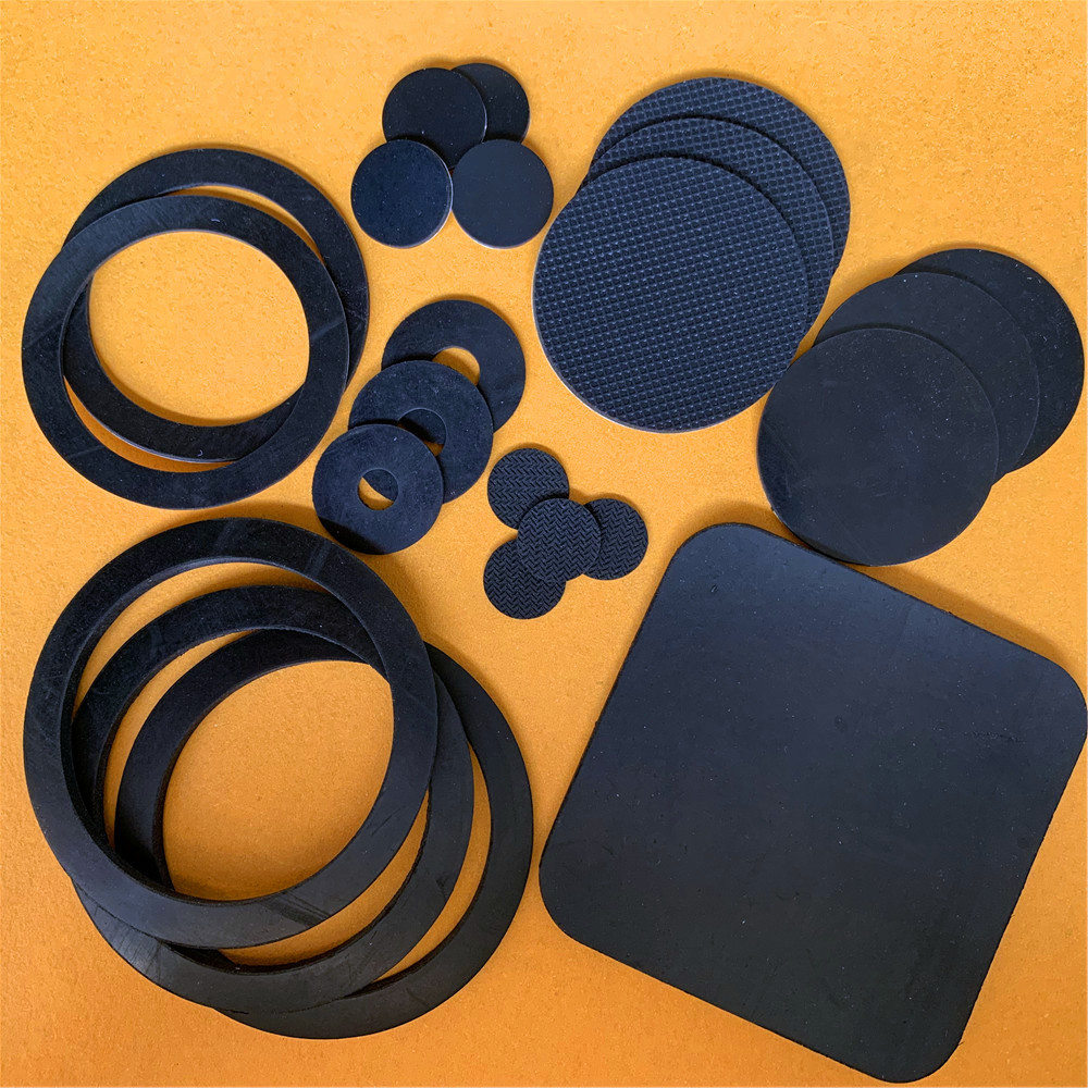 自粘防滑橡胶硅胶脚垫 防漏密封橡胶垫圈 网格橡胶垫片发泡橡胶垫-阿