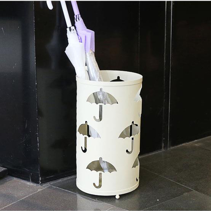 创意雨伞家用欧式铁艺酒店大堂雨具收纳桶放置伞架