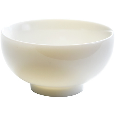 美阁白瓷功夫茶杯单杯茶具陶瓷大碗杯个人杯主人杯个性单只品茗杯