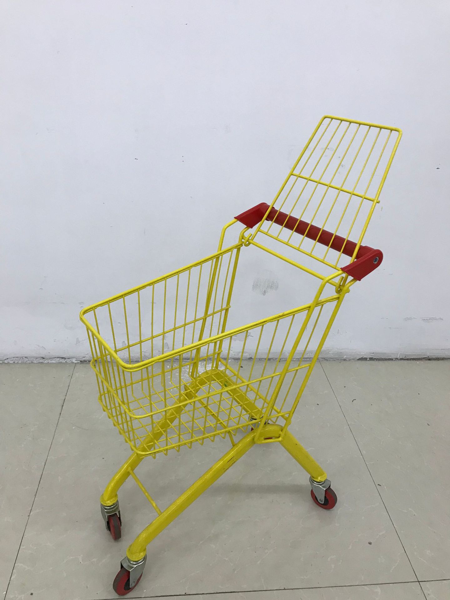 价格实惠喷塑儿童手推车超市手推车金属购物车