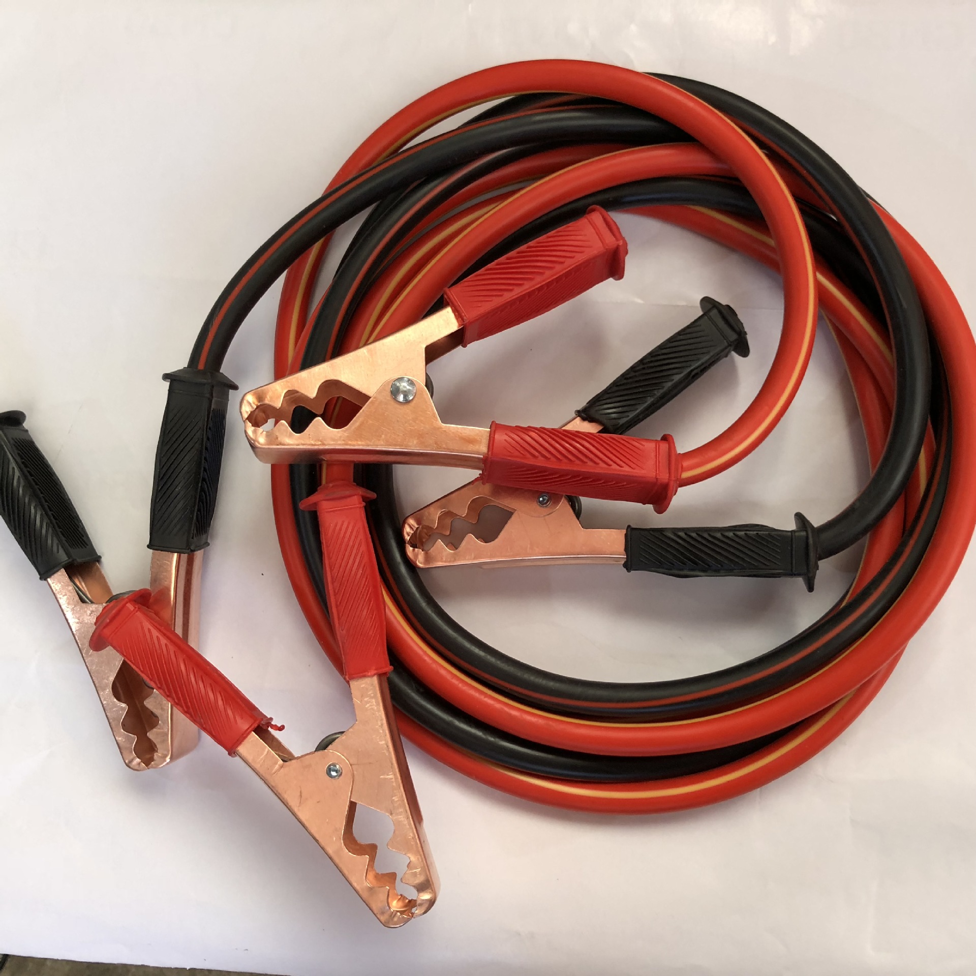 纯铜加粗1000a纯铜夹电瓶搭火线3米汽车打火线应急电瓶加粗连接线
