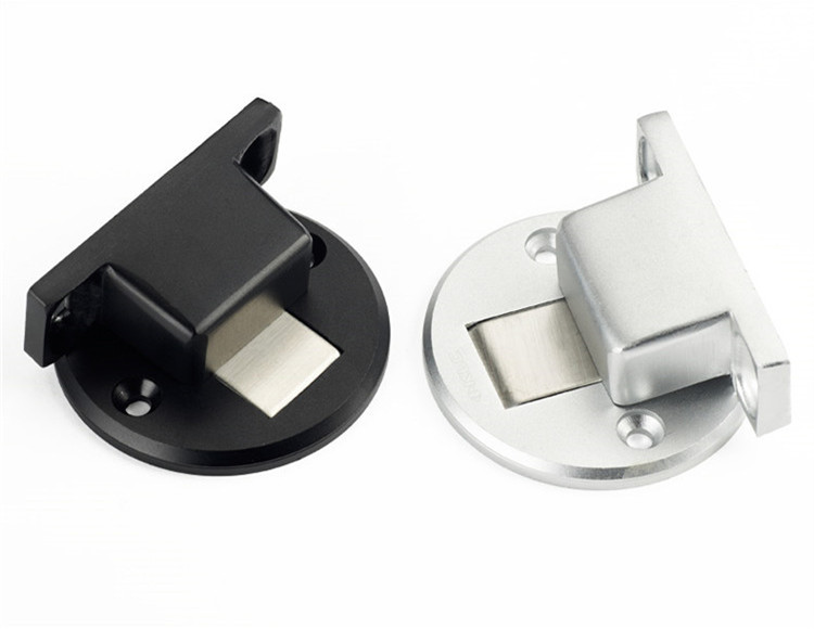 厂家直销黑色地板吸木门半价磁吸门阻隐形门碰古铜房门卧室门吸