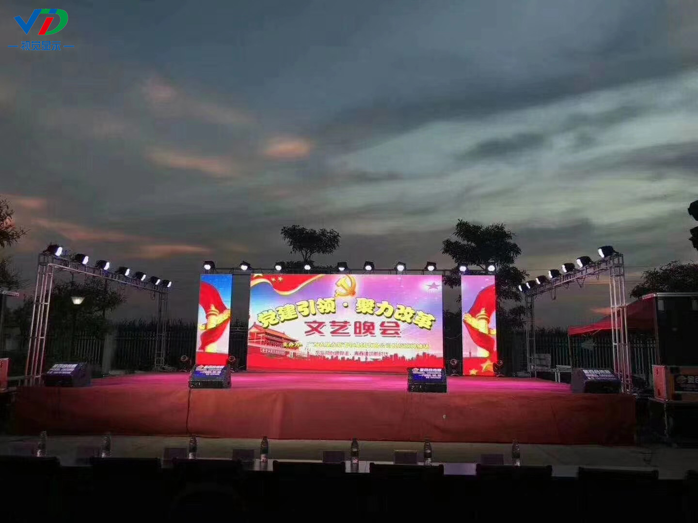 户外p6租赁屏led户外安装大屏 舞台演艺电子大屏led租赁大屏厂家