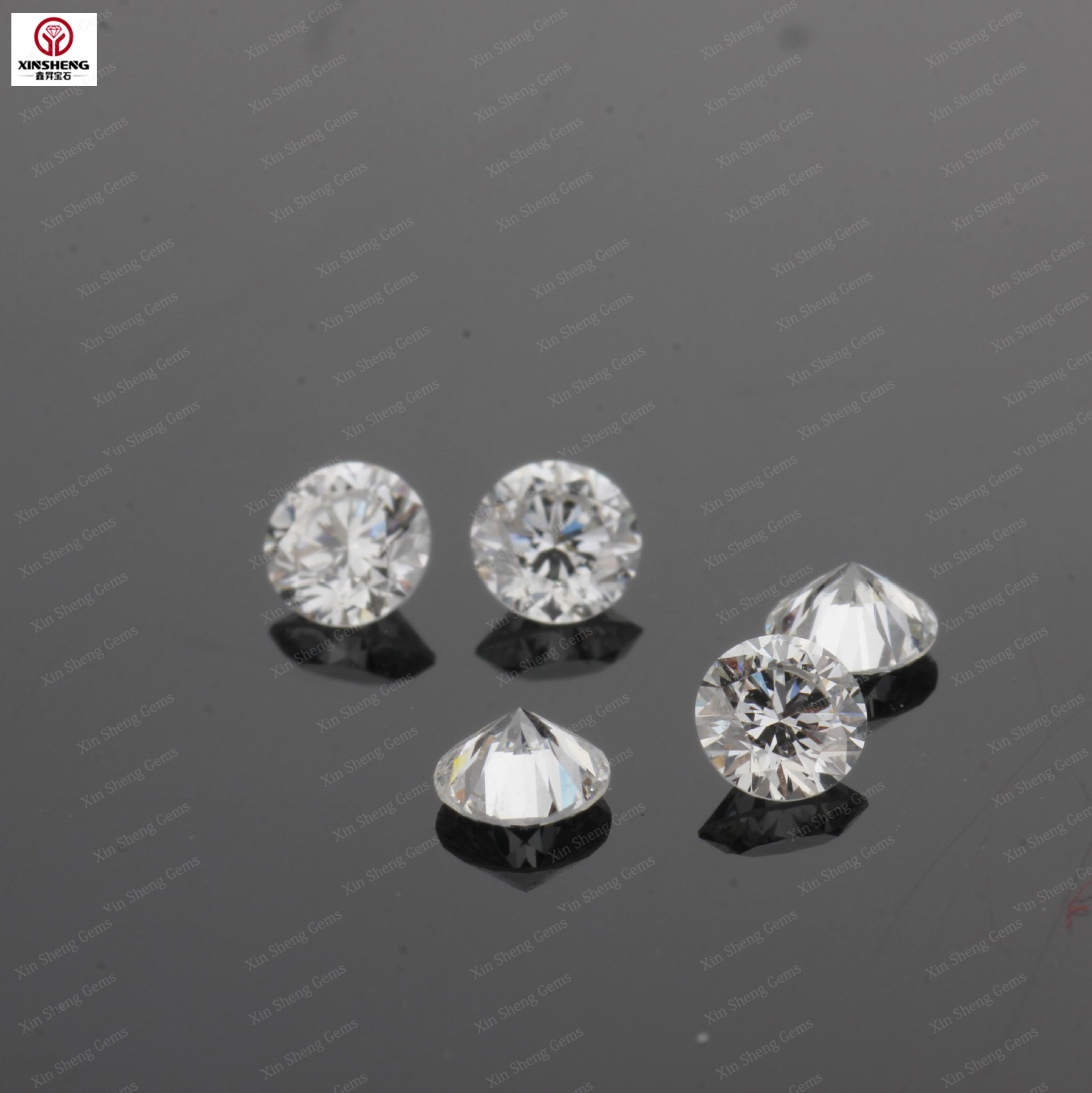 实验室培育钻石碎钻 hpht钻石厘石分石裸石 def色vs净度人工钻石