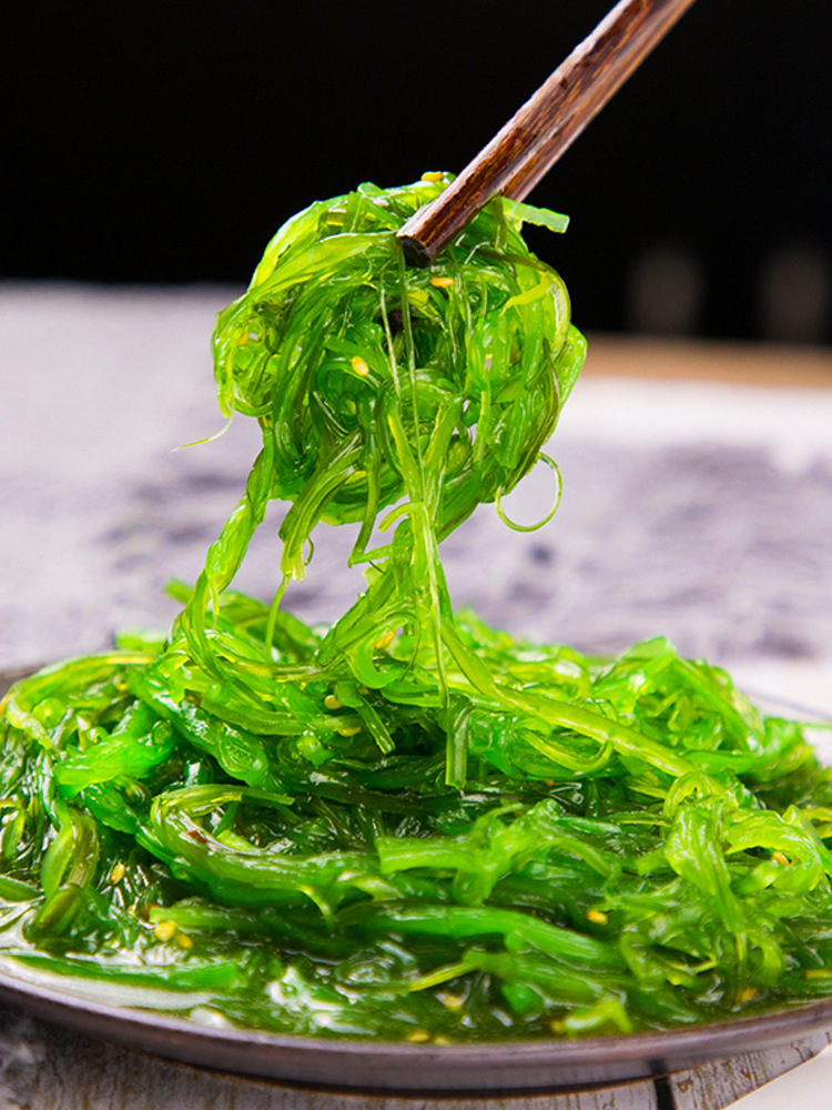 日本寿司料理中华海草沙律海藻沙拉1kg裙带海带丝海白菜日料店用