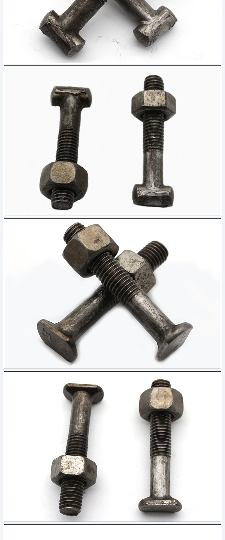 【推荐扣件螺栓工厂】直营t形扣件螺丝丁字丝t型螺栓国标扣件螺栓