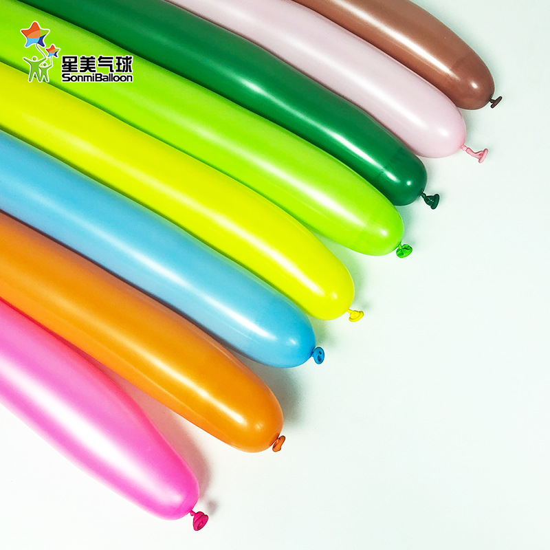 Factory Wholesale Genuine Little Prince Magic Long Balloon Mixed Color 1.5G 1.8G Thickened 260 Style Woven