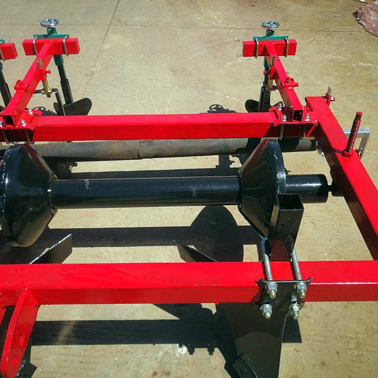 种红薯用起垄覆膜机拖拉机带动手扶车配套的起垄机铺膜机