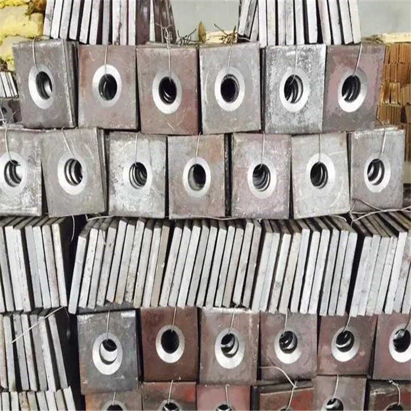 锚垫板 预应力锚索垫板 130*130*20 mm煤矿锚杆托盘 钢垫板