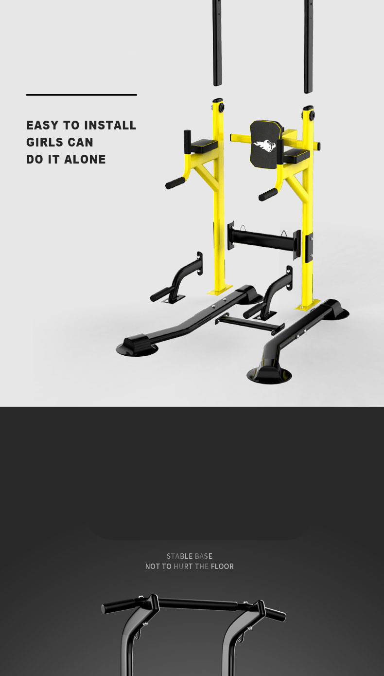 单杠家用室内引体向上器单杆吊杠综合拉伸悬吊健身器材单双杠架子