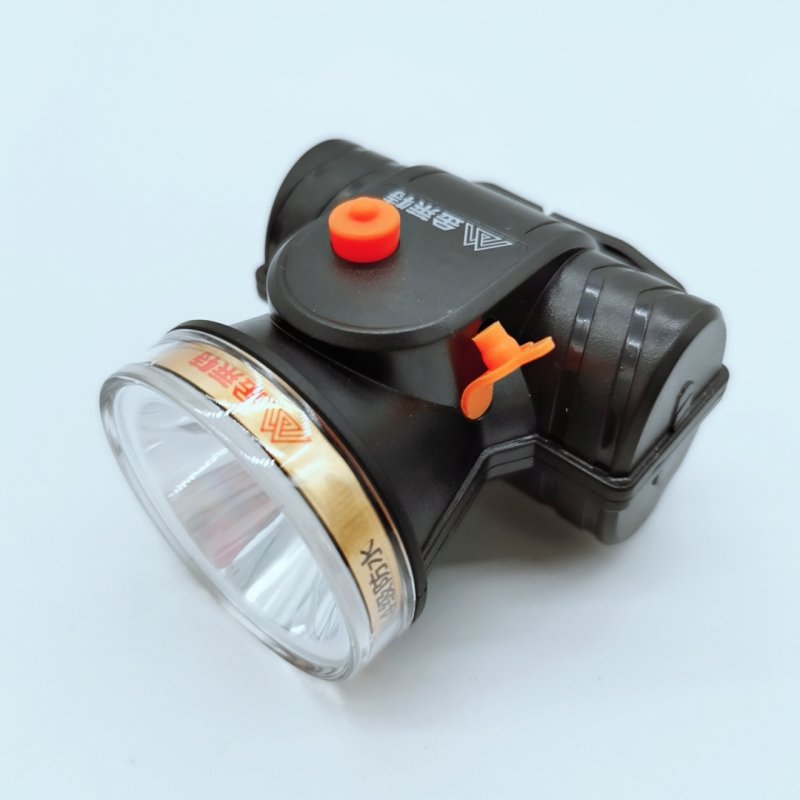 金莱特双锂电led 强光头灯 探洞夜钓户外照明充电防水头戴式头灯