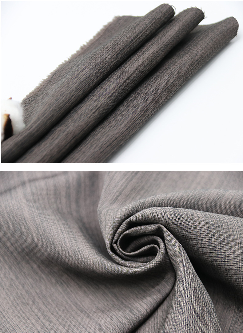 竖条黑丝麻420d加厚牛津布 防水涤纶面料 车棚布车衣车罩箱包帐篷