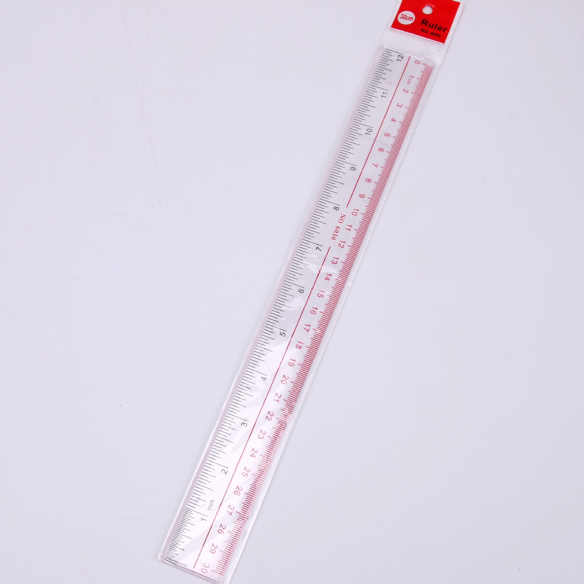 尺子塑料直尺15/20/30cmps料透明学生尺子精确测量用品源头批发批发