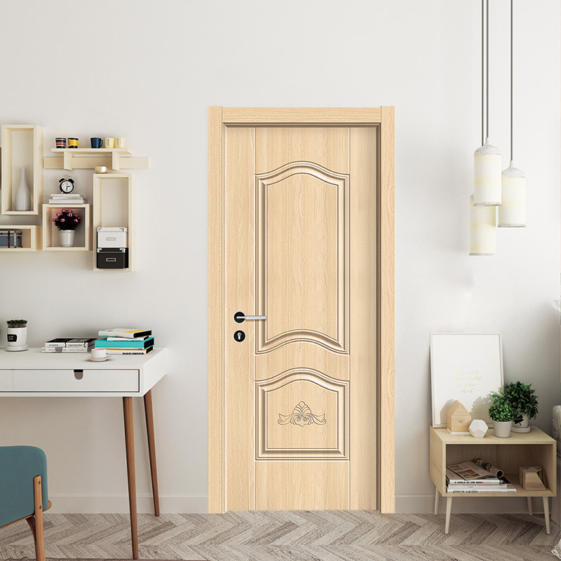 木纹夹板门多层板复合门环保免漆生态门酒店精装房公寓房门工程