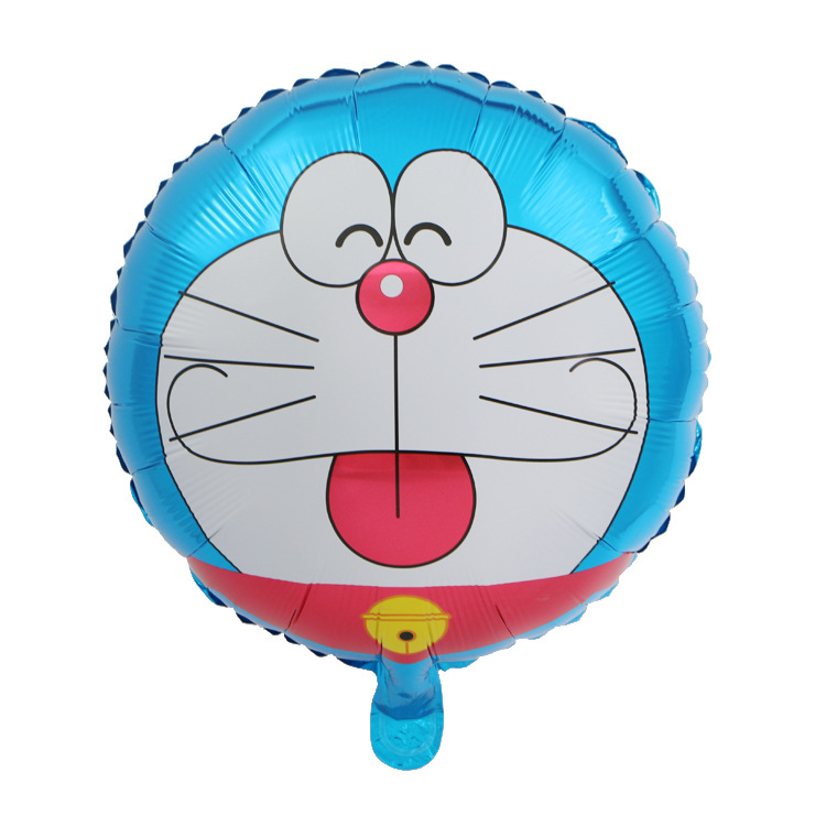 18寸哆啦a梦圆球 微商地推叮当猫机器猫铝箔气球 生日派对装饰