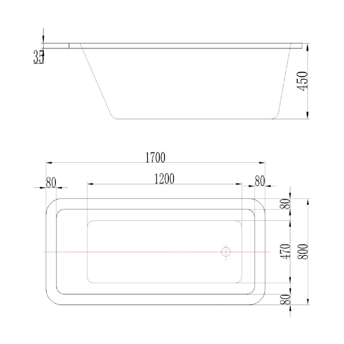 arto阿尔伯特独立浴缸,sq170