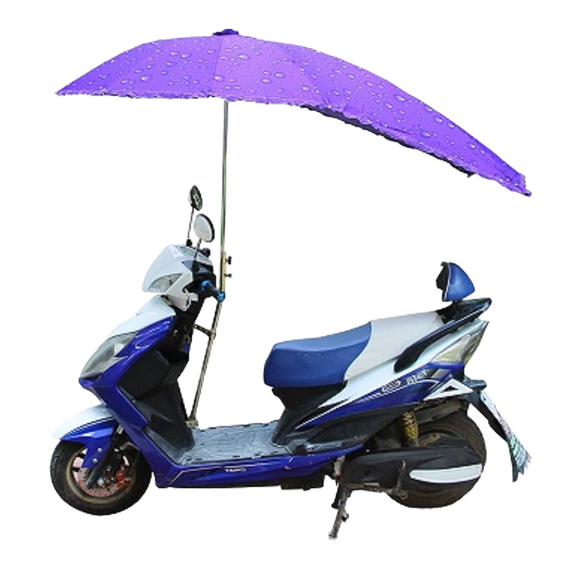 电动车遮阳伞雨蓬摩托电瓶三轮车雨棚防晒防紫外线太阳伞加厚雨伞