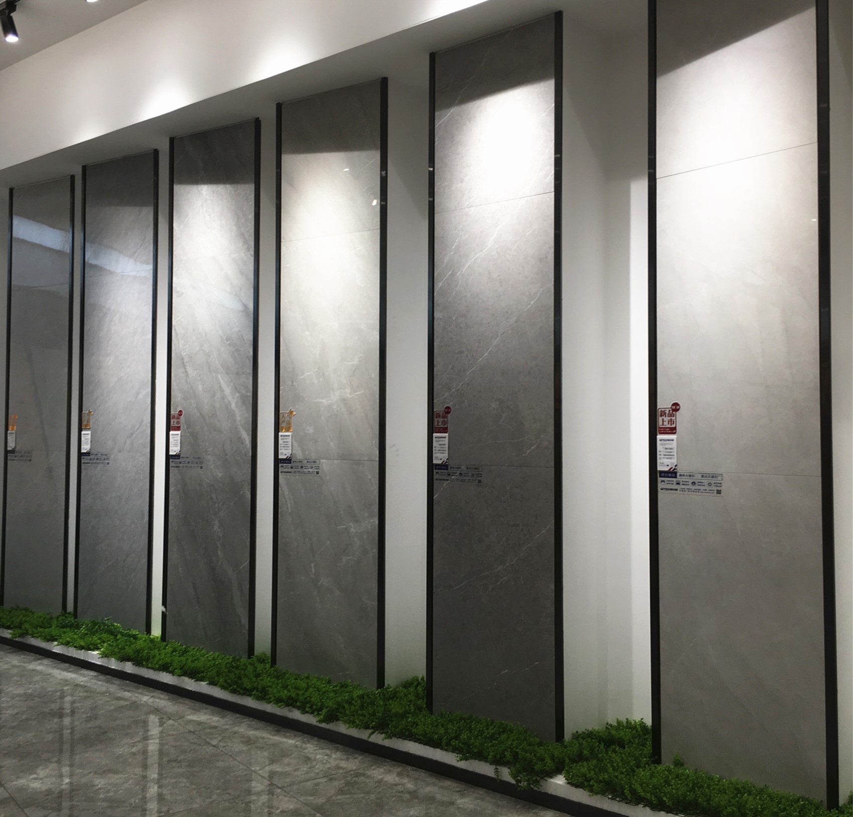 大板空间瓷砖爱玛灰600x1200客厅地板砖墙面地砖通体大理石