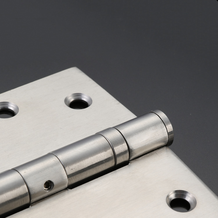 合页不锈钢平开4寸加厚厂家直销批发木门拉丝字母正轴厚度3mm