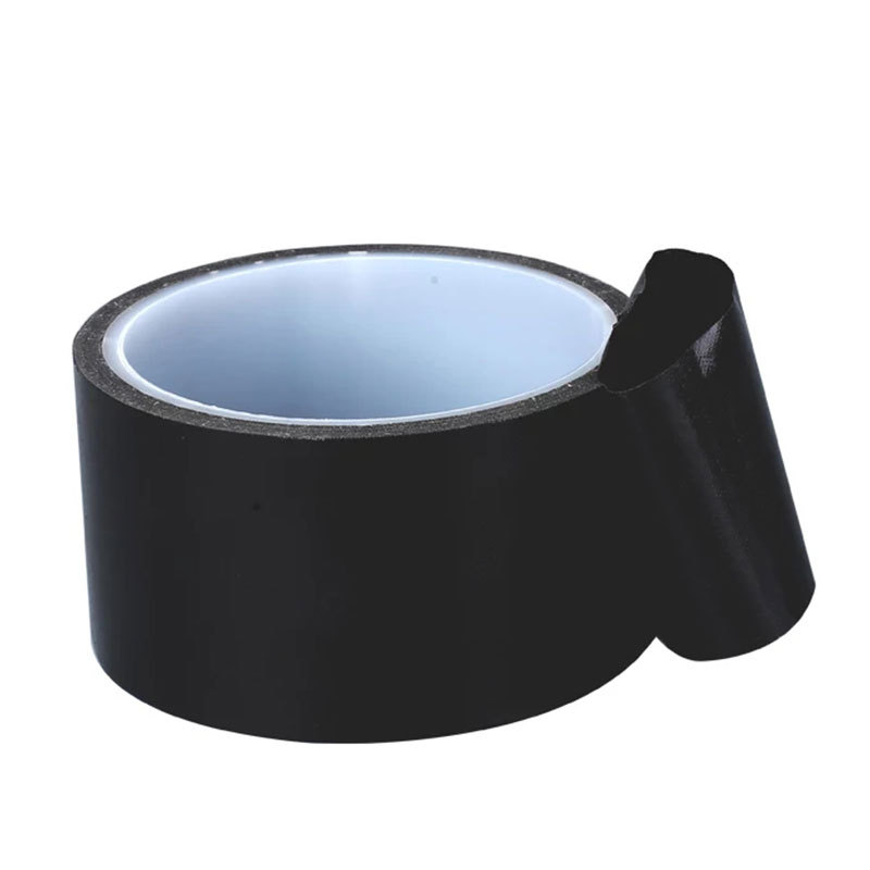 黑色特氟龙耐高温胶布绝缘布 耐热隔热300度真空封口机铁氟龙胶带