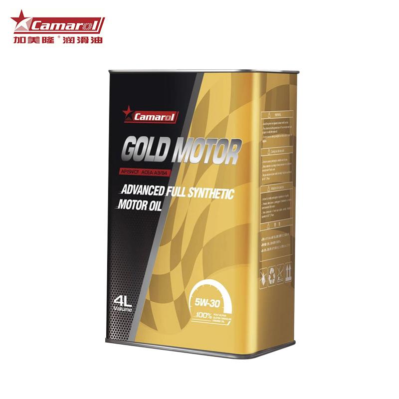 佛山厂家加美隆camarol金引擎全合成机油 车用4l全合成机油汽油