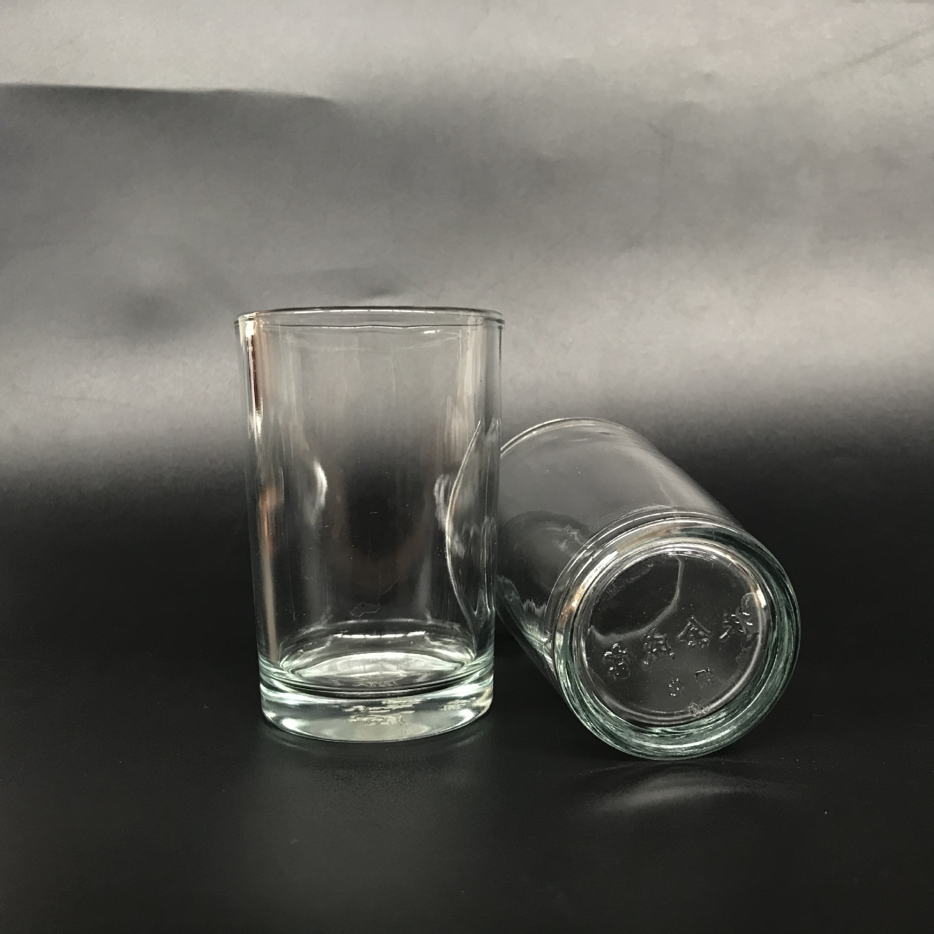 菠萝杯扎啤杯透明玻璃杯钢化杯105.1125一次性餐具杯酒店赠品促