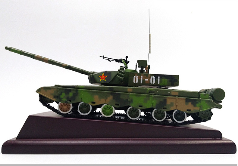 1:40合金99式主战坦克模型九九改坦克战车军事模型礼品摆件厂家