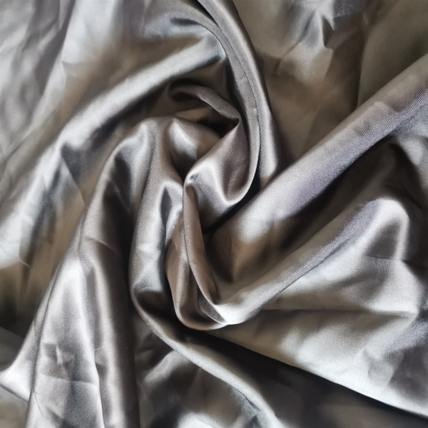 厂家现货 250t舒美绸里布黑白色 订单品质市场价风衣夹克西装里