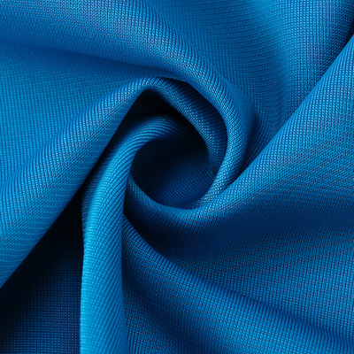 涤纶金光平布 经编平布运动服冬季校服面料厂家直销针织面料