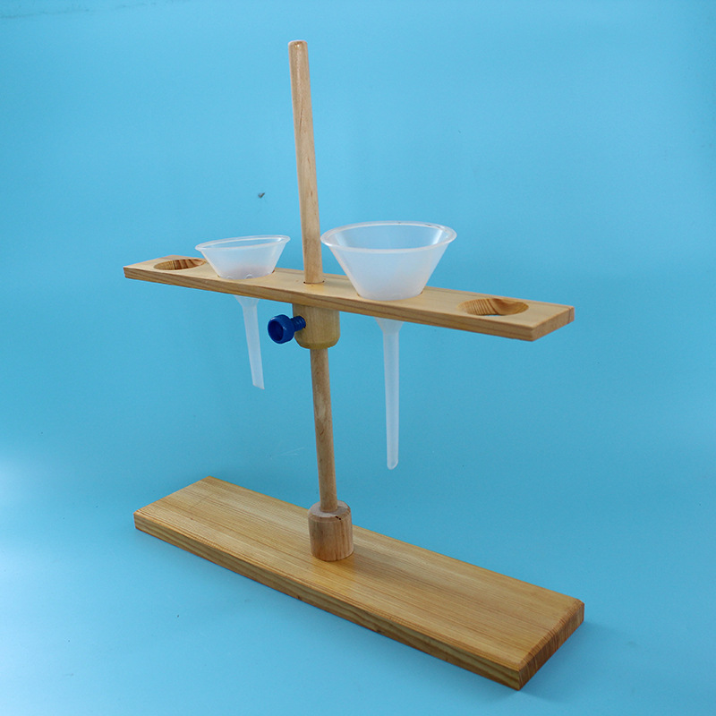 批发漏斗架 木分液漏斗架2孔4孔 出口用松木 实验室耗材