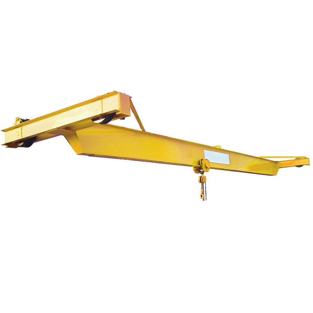 手动单梁运行小车 sdq10t简易单轨单梁行吊 5吨双梁手动起重机