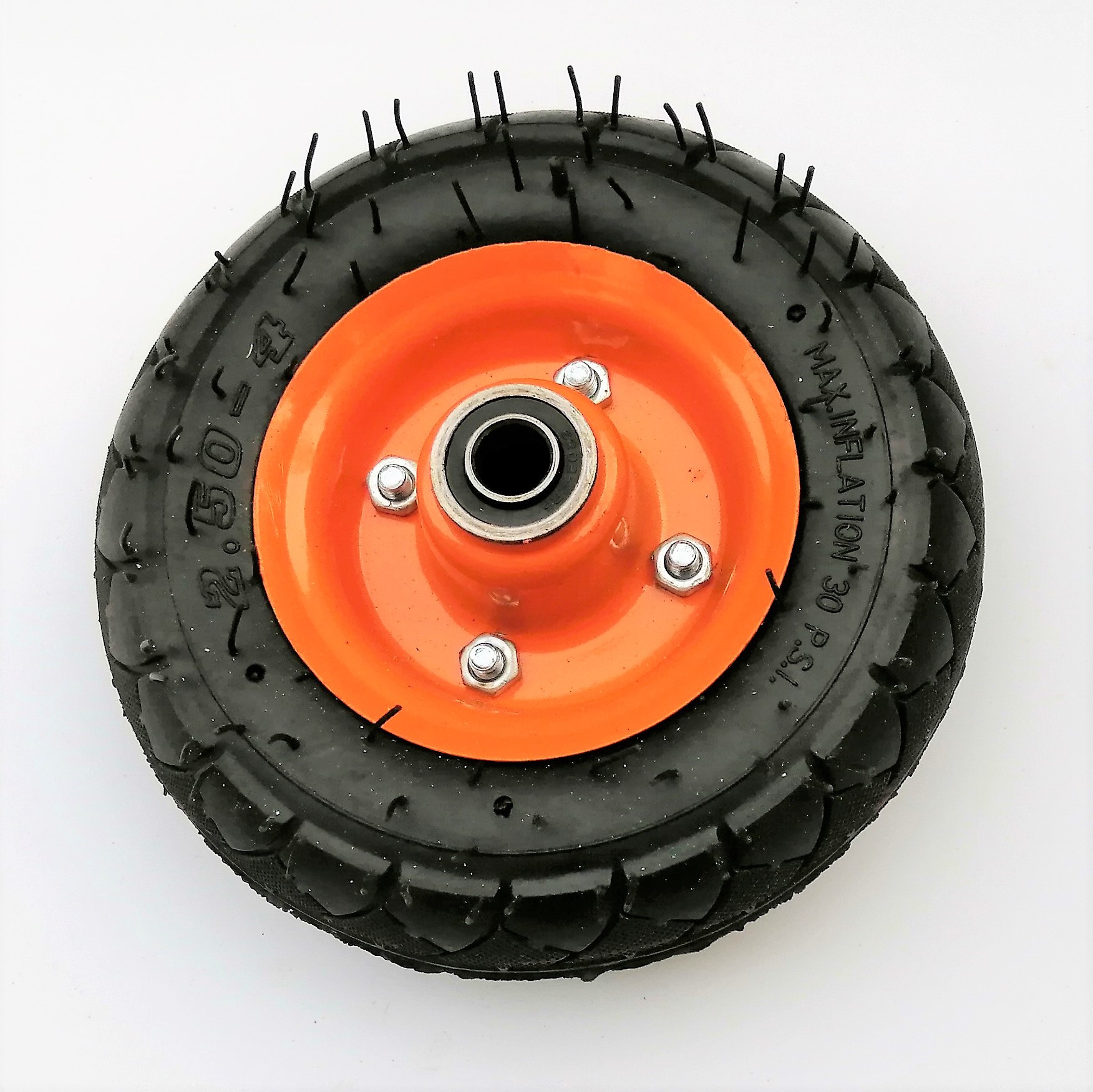 脚轮万向轮 205-4充气轮 工业轮 重型轮 平板车轮 橡胶轮 升翔