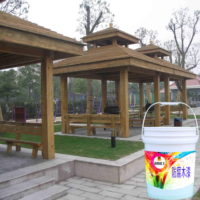 厂家直销户外水性木器漆防腐木漆室外耐候实木清漆木屋木栈道油漆
