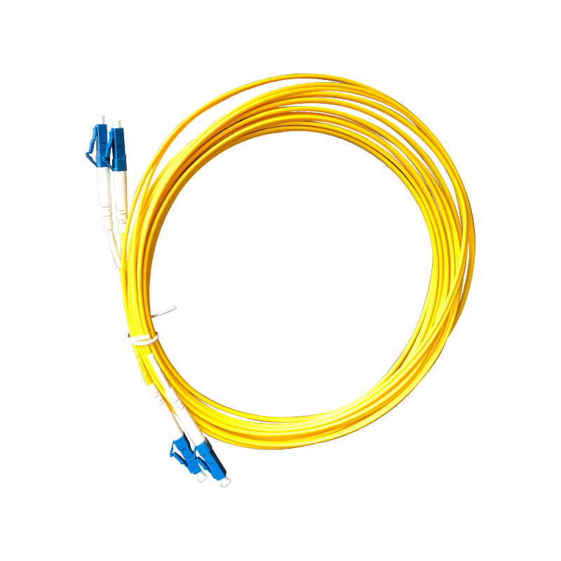 厂家直供可定制电信级lc-lc3m单模双芯光纤线接续设备光纤跳线