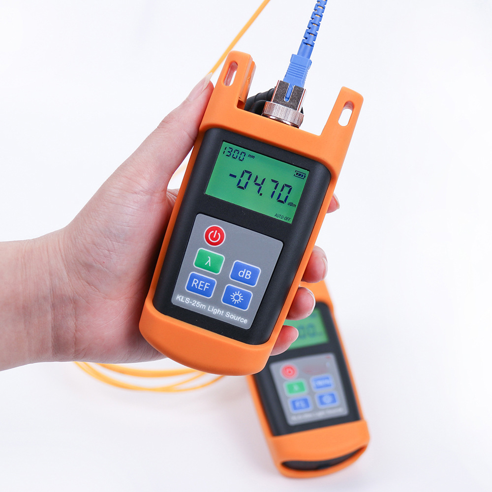 双波长手持式稳定光源 光功率发射激光光源 optical light source