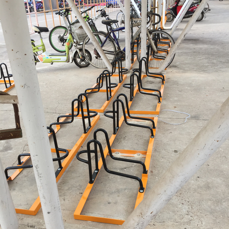 电动车停车架碳素钢镀锌材质插入式停车架厂家定制直销停车架