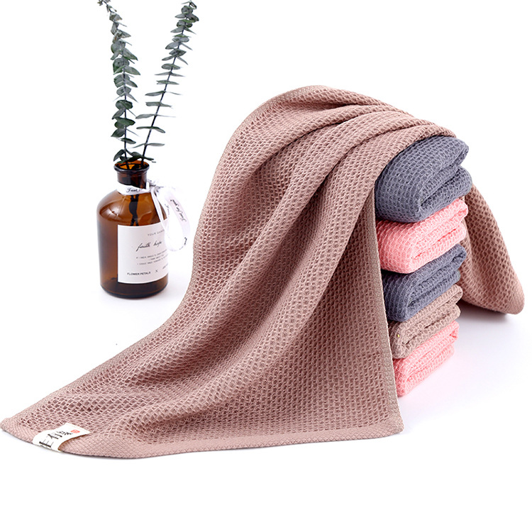 微商爆款鑫摩厨木纤维毛巾不沾油洗脸巾35*75家用擦脸毛巾