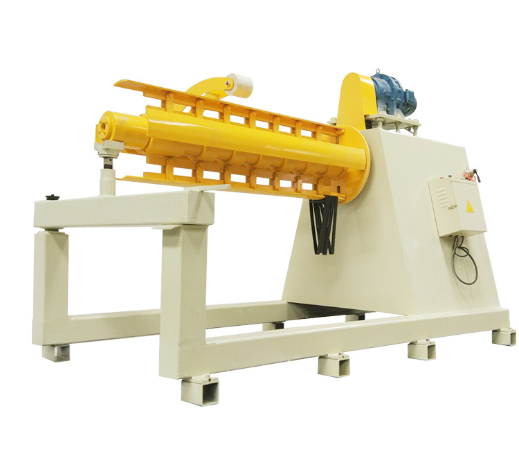 外贸带动力放料架重型收卷机 冲床大型承重油压扩张开卷机材料架